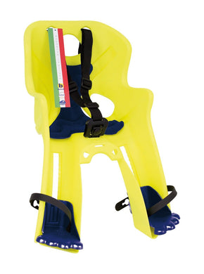 Bellelli Rabbit Front Child Seat (Standard B-Fix) in Fluo Yellow - Ross Cycles Caterham